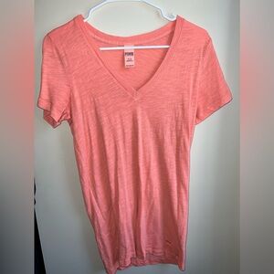 Medium pink Victoria secret v neck tee